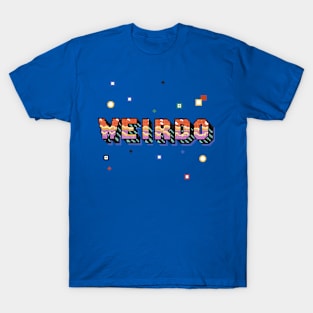 Weirdo | Retro Gaming Typography T-Shirt